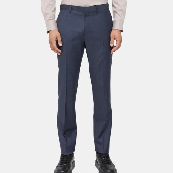 Theory Other - Theory Jake W Cross Stitch Wool Slim Fit Suiting Trousers